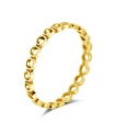 Hollow Circle Silver Ring NSR-702